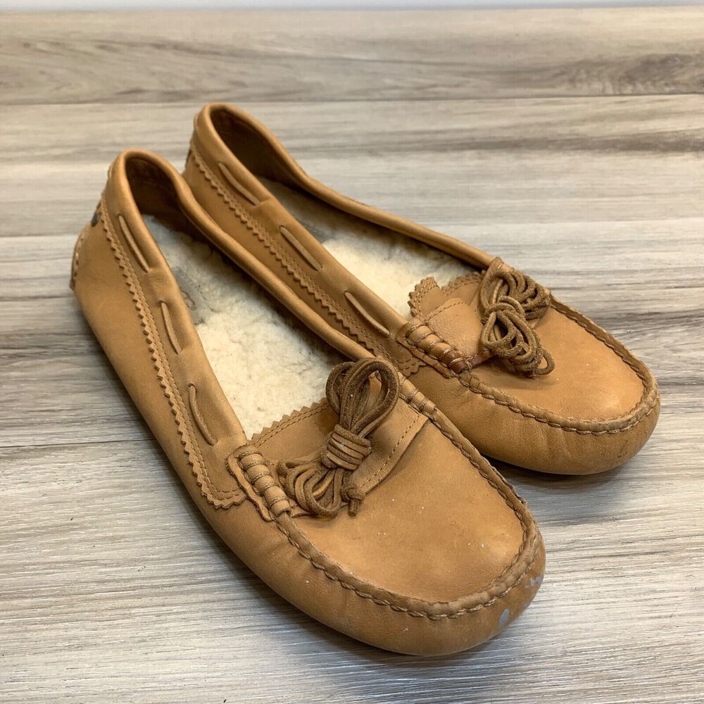 Womens‎ UGG Australia Classic Meena Slipper Size 9 EU 40 Lined Chestnut Shoes